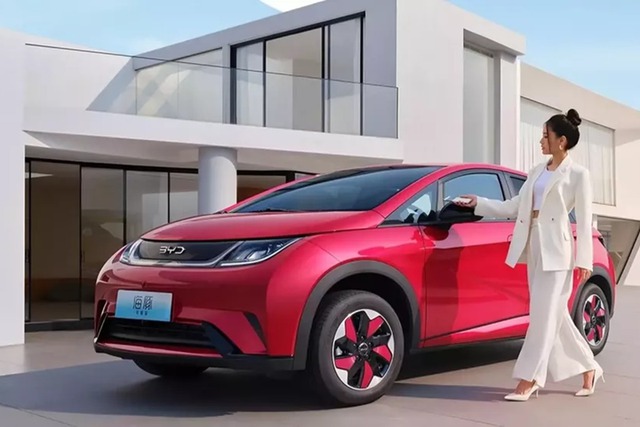 Mẫu xe điện Trung Quốc BYD Dolphin dự kiến sẽ ra mắt thị trường Việt Nam vào tháng 6/2024.