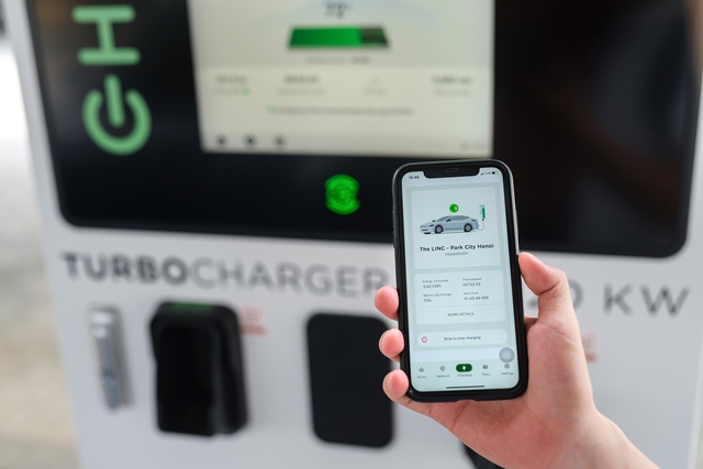 Ứng dụng sạc Charge+. Ứng dụng sạc Charge+.