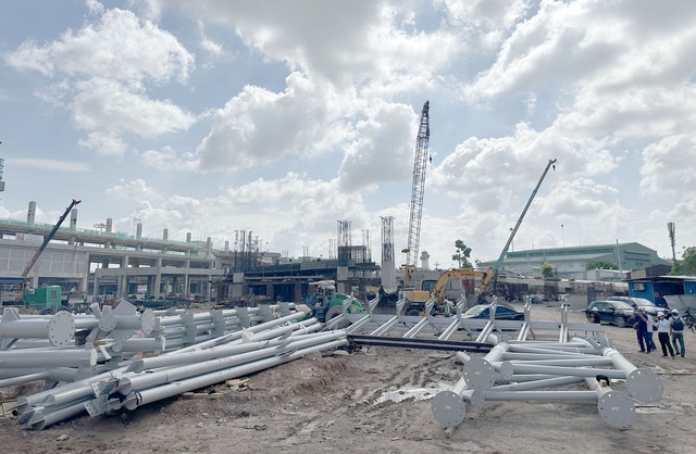 Nhà ga T3 sân bay Tân Sơn Nhất đã thành hình, đưa vào khai thác dịp 30/4/2025- Ảnh 4.