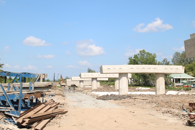 Cao tốc Bắc - Nam đoạn Cần Thơ - Cà Mau đang thi công ra sao?- Ảnh 1.