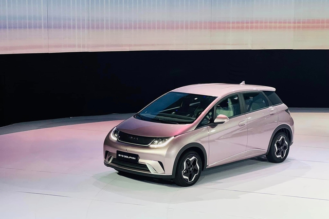 BYD Dolphin nằm ở phân khúc hatchback cỡ B.