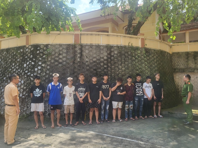 Thái Nguyên: Khởi tố 11 bị can về tội gây rối trật tự công cộng- Ảnh 1.