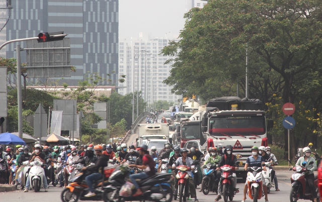 Thông xe nhánh hầm chui Nguyễn Văn Linh hơn 830 tỷ đồng ngày 30/9 - Ảnh 8.