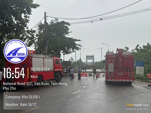 Khắc phục hậu quả thiên tai, bảo đảm giao thông trên địa bàn Phú Thọ - Ảnh 1.