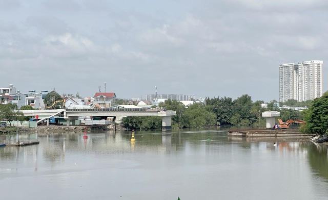 Cầu Rạch Đỉa hơn 500 tỷ đồng thông xe tháng 12/2024 - Ảnh 3.