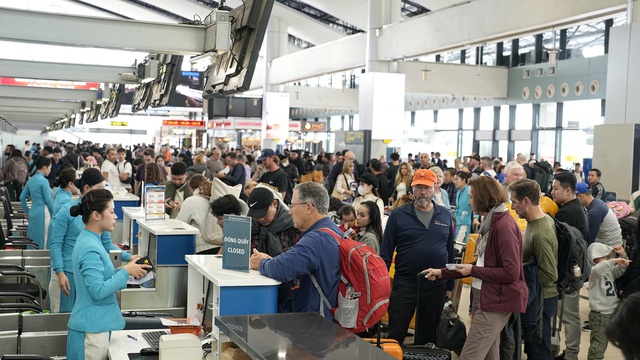 Hành khách lưu ý gì khi đến sân bay ngày cao điểm Tết?- Ảnh 2. Hành khách lưu ý gì khi đến sân bay ngày cao điểm Tết?- Ảnh 2.