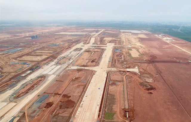 Hơn 7.000 kỹ sư, công nhân thi công đẩy nhanh tiến độ sân bay Long Thành - Ảnh 9.