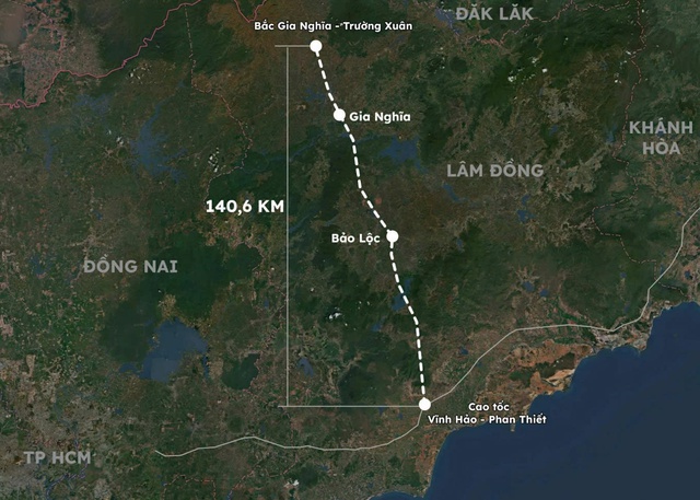 Liên danh Trung Nam Group đề xuất xây dựng cao tốc Gia Nghĩa - Bảo Lộc - Phan Thiết