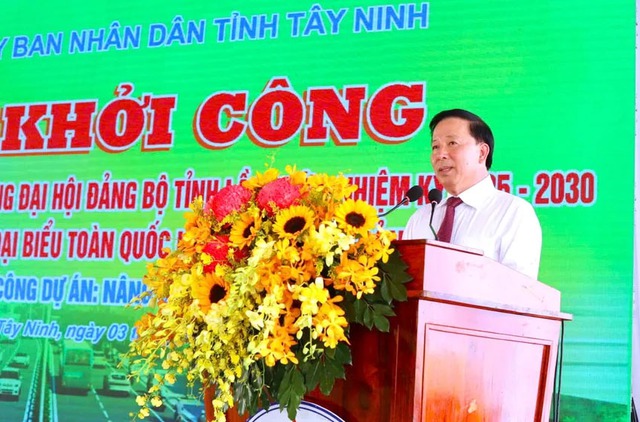 Tây Ninh khởi công dự án đường tỉnh 830C hơn 1.850 tỉ đồng- Ảnh 2.