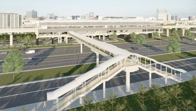 TP.HCM lắp thang máy tại 7 cầu vượt dọc tuyến metro số 1 hỗ trợ người đi bộ