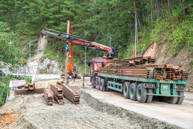 Đèo Cả ứng cứu khắc phục thiên tai tại đèo Prenn