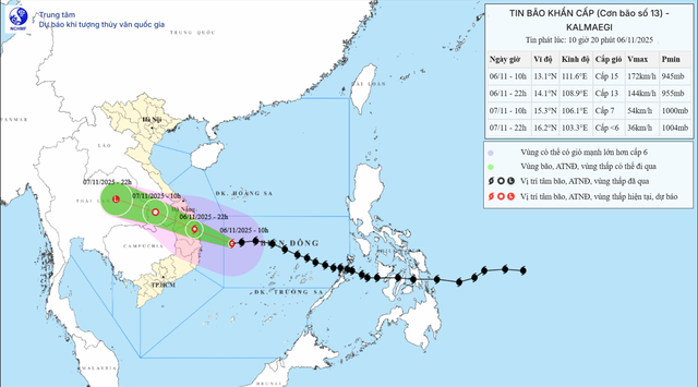 Chủ động ứng phó với bão số 13 - Ảnh 1.