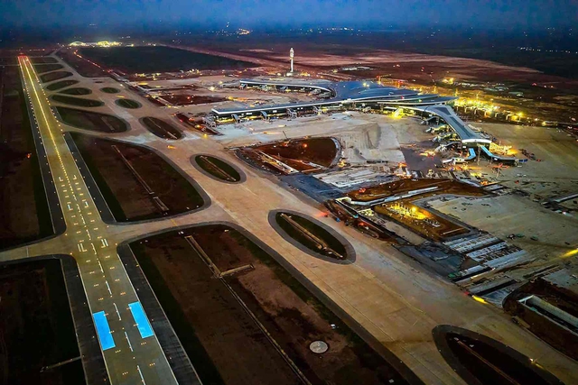 Sân bay Long Thành được ứng dụng công nghệ xanh trong thi công