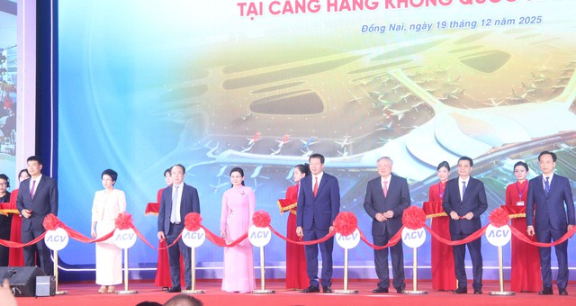 Khánh thành các công trình và đón chuyến bay đầu tiên tại sân bay Long Thành - Ảnh 9.