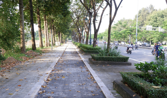 TP.HCM đưa vào khai thác làn đường cho xe đạp trên đường Mai Chí Thọ - Ảnh 2.