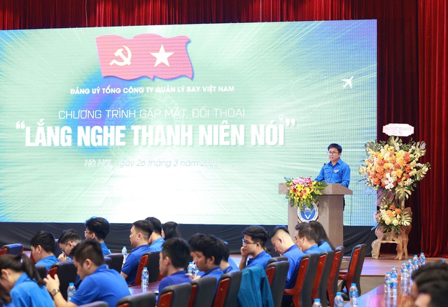 Tuổi trẻ Quản lý bay Việt Nam đối thoại với lãnh đạo về nhiều vấn đề thiết thực- Ảnh 2.