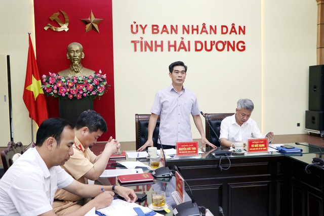 Hải Dương: Tổ chức phân làn riêng cho xe máy, xe thô sơ trên QL5 - Ảnh 2.