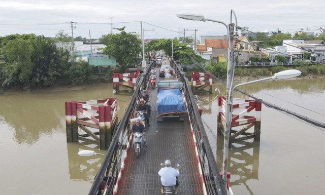 TP.HCM khởi công xây dựng cầu Rạch Tôm gần 500 tỷ đồng - Ảnh 1.