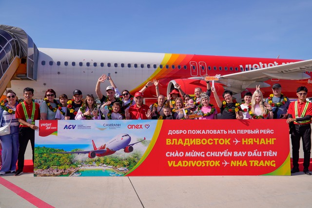 Vietjet khai trương loạt đường bay thẳng đầu tiên kết nối Việt Nam – Nga - Ảnh 1.