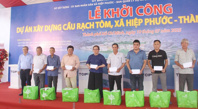 TP.HCM khởi công xây dựng cầu Rạch Tôm gần 500 tỷ đồng - Ảnh 6.