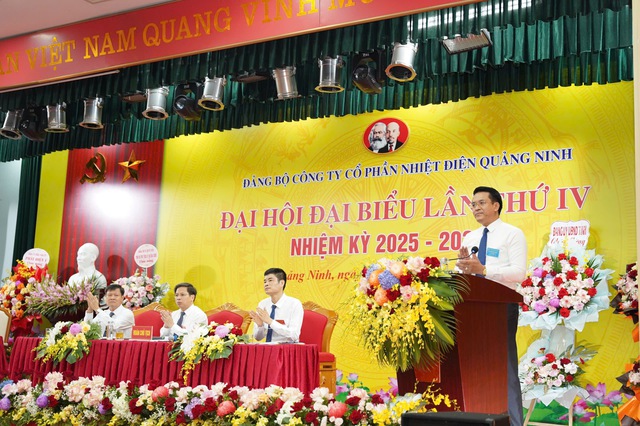 Đại hội đại biểu Đảng bộ Công ty CP Nhiệt điện Quảng Ninh lần thứ IV:Chủ động, sáng tạo, kiến tạo giá trị bền vững - Ảnh 4.