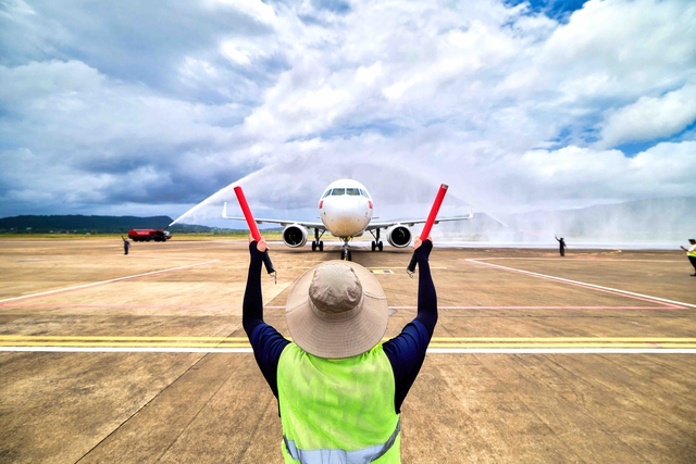 Sun PhuQuoc Airways đón tàu bay Airbus A321NX đầu tiên, tháng 10/2025 mở bán vé - Ảnh 1.