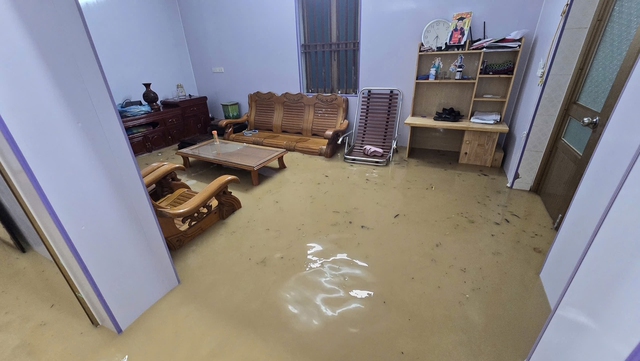 Ảnh hưởng bão số 5: Mưa to, kéo dài gây ngập lụt nhiều khu vực ở Quảng Ninh - Ảnh 2.