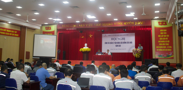 Công ty cổ phần Nhiệt điện Quảng Ninh tổ chức Hội nghị quản lý vận hành, bảo dưỡng sửa chữa năm 2025 - Ảnh 1.