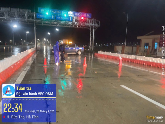 Cấm đường cao tốc đoạn qua Thanh Hóa, Nghệ An - Ảnh 2.