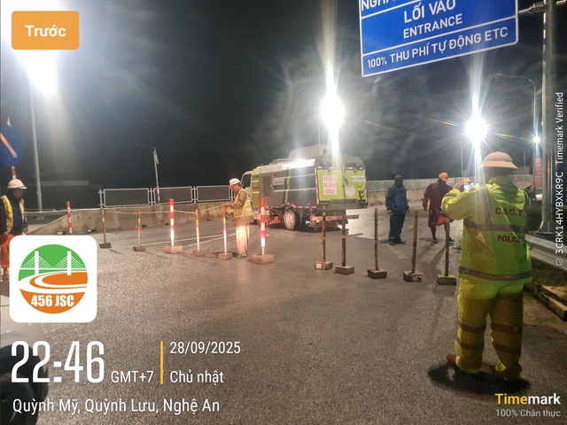 Cấm đường cao tốc đoạn qua Thanh Hóa, Nghệ An - Ảnh 1.