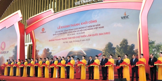 Khánh thành, khởi công các công trình lớn hướng tới Đại hội XIV của Đảng - Ảnh 1.