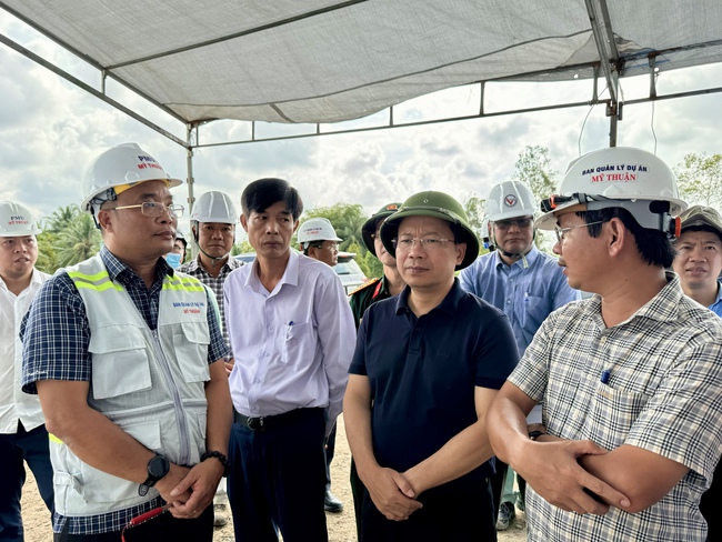 Ưu tiên dùng cát biển cho dự án cao tốc Cần Thơ - Cà Mau- Ảnh 1.