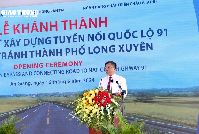 Chính thức khánh thành và đưa vào sử dụng tuyến tránh Long Xuyên- Ảnh 3.