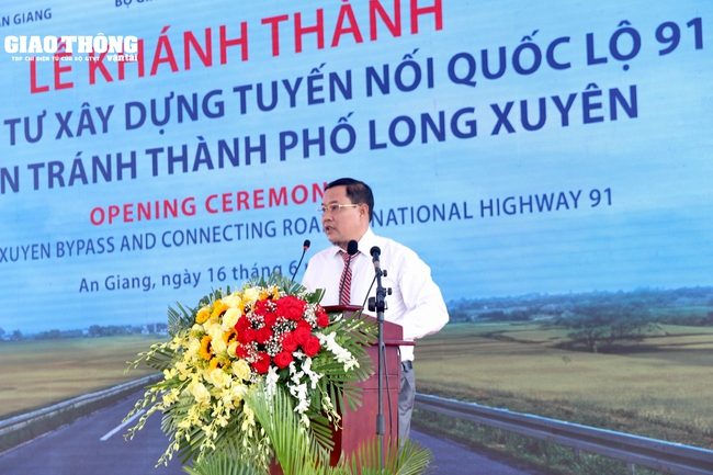 Chính thức khánh thành và đưa vào sử dụng tuyến tránh Long Xuyên- Ảnh 4.