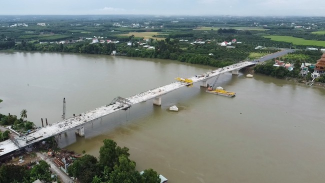 Thông xe cầu Bạch Đằng 2 nối tỉnh Bình Dương và Đồng Nai- Ảnh 2.