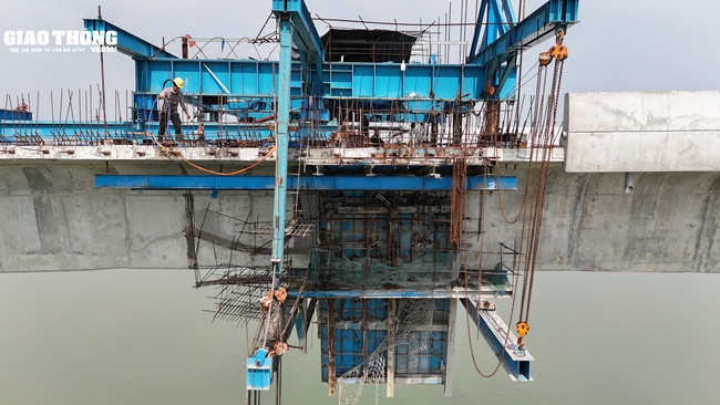 Cầu Nhơn Trạch lớn nhất tuyến Vành đai 3 chuẩn bị hợp long- Ảnh 3.