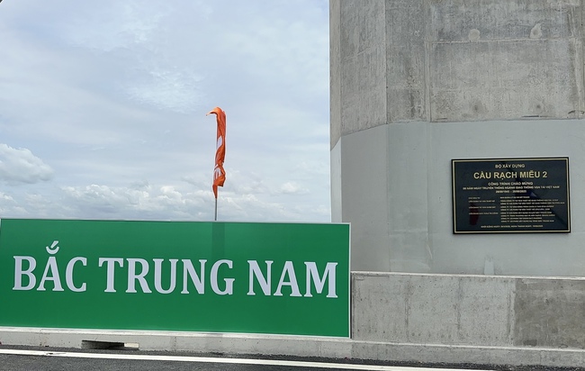 Cận cảnh cầu Rạch Miễu 2 trước ngày thông xe- Ảnh 8.