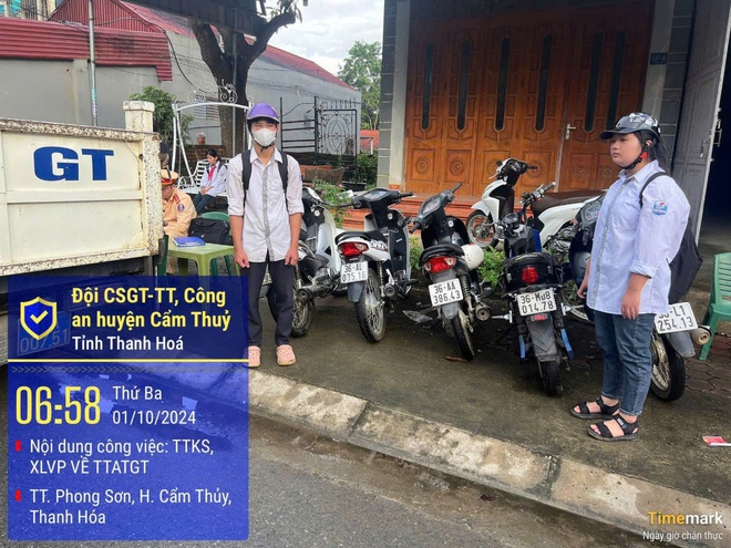 CSGT cả nước ra quân xử lý học sinh vi phạm giao thông   - Ảnh 24.