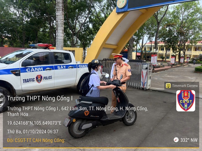CSGT cả nước ra quân xử lý học sinh vi phạm giao thông   - Ảnh 25.