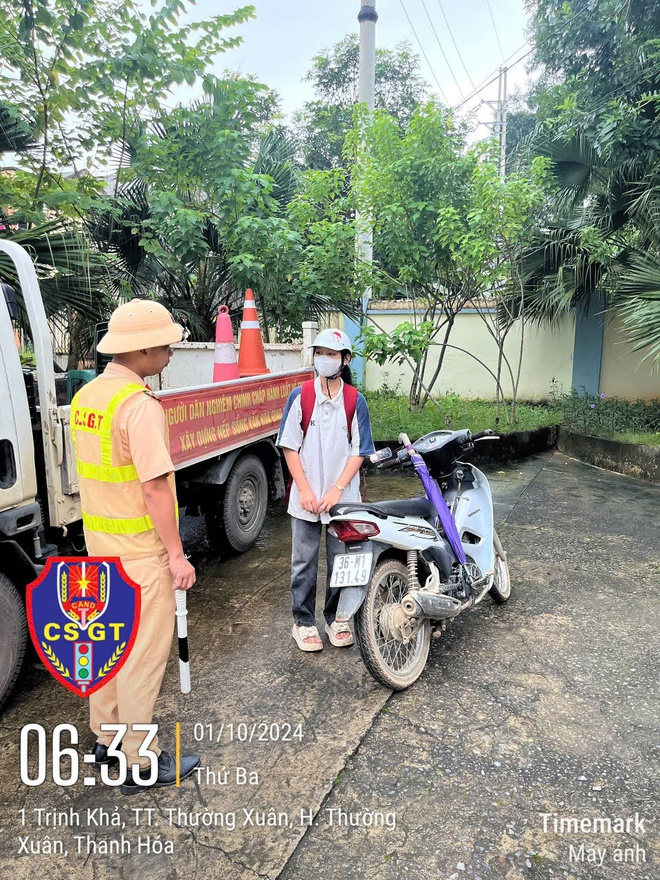 CSGT cả nước ra quân xử lý học sinh vi phạm giao thông   - Ảnh 26.