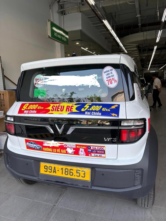 Xe điện VinFast VF3 dùng làm taxi: Cước ngang giá xe ôm?- Ảnh 5.