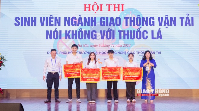 Sinh viên ngành GTVT nói không với thuốc lá- Ảnh 6. Sinh viên ngành GTVT nói không với thuốc lá- Ảnh 6.