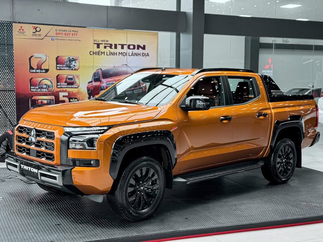 Giá xe Mitsubishi Triton lăn bánh tháng 1/2025: Giảm không phanh đấu Ford Ranger- Ảnh 2.