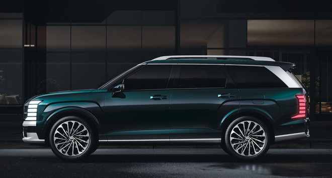 Hyundai Palisade 2026 xuất hiện với dáng dấp như Range Rover- Ảnh 4.