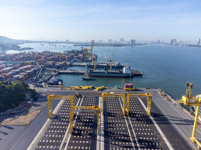 Cảng Đà Nẵng đưa vào khai thác khu bãi hơn 37.000 m2, nâng cao năng lực bốc xếp hàng hóa Cảng Tiên Sa- Ảnh 5.