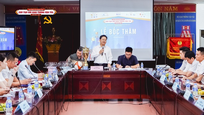 Xác định 4 bảng và lịch thi đấu Giải bóng đá ngành GTVT Cup Tạp chí GTVT lần thứ III năm 2024- Ảnh 5.