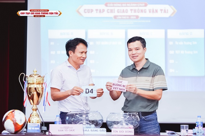 Xác định 4 bảng và lịch thi đấu Giải bóng đá ngành GTVT Cup Tạp chí GTVT lần thứ III năm 2024- Ảnh 25.