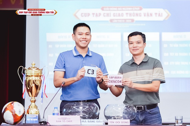 Xác định 4 bảng và lịch thi đấu Giải bóng đá ngành GTVT Cup Tạp chí GTVT lần thứ III năm 2024- Ảnh 23.