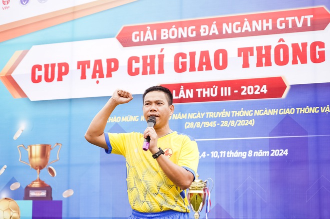 Khai mạc Giải bóng đá ngành GTVT Cup Tạp chí GTVT lần thứ III năm 2024- Ảnh 7.