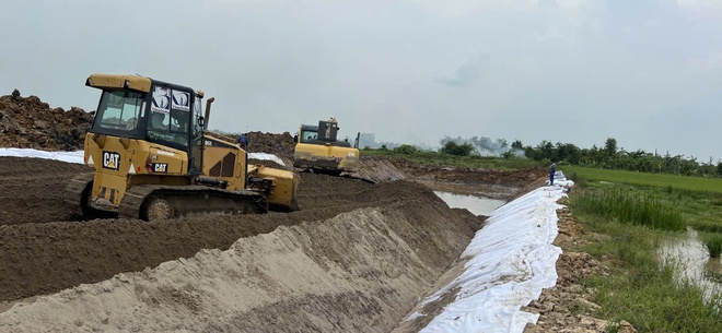 Chùm ảnh: Ngắm dự án gần 3 nghìn tỷ sau hơn 2 tháng khởi công tại tỉnh Hưng Yên - Ảnh 6.